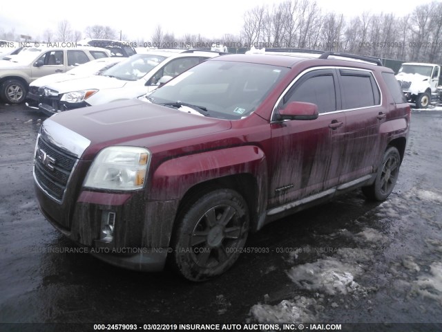 2CTFLCEW9A6275055 - 2010 GMC TERRAIN SLE RED photo 2