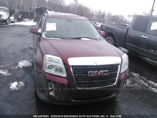 2CTFLCEW9A6275055 - 2010 GMC TERRAIN SLE RED photo 6