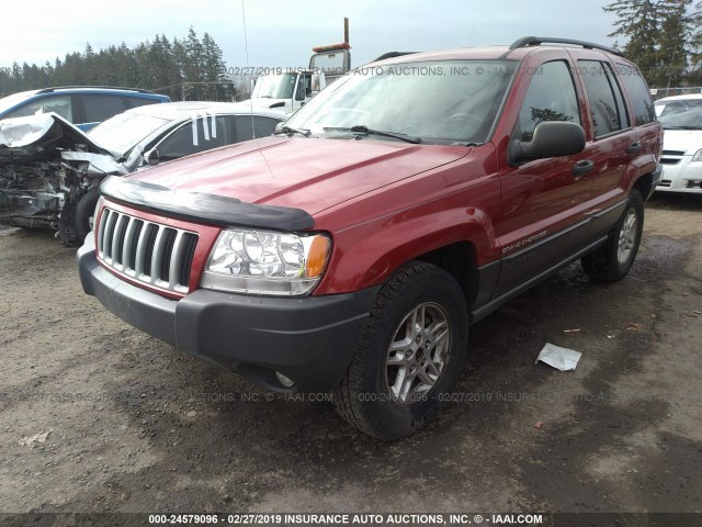 1J4GW48N34C327317 - 2004 JEEP GRAND CHEROKEE LAREDO/COLUMBIA/FREEDOM 红色 照片 2