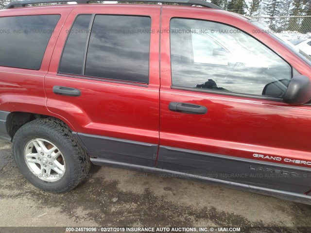1J4GW48N34C327317 - 2004 JEEP GRAND CHEROKEE LAREDO/COLUMBIA/FREEDOM 红色 照片 6