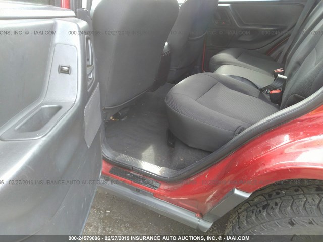 1J4GW48N34C327317 - 2004 JEEP GRAND CHEROKEE LAREDO/COLUMBIA/FREEDOM 红色 照片 8