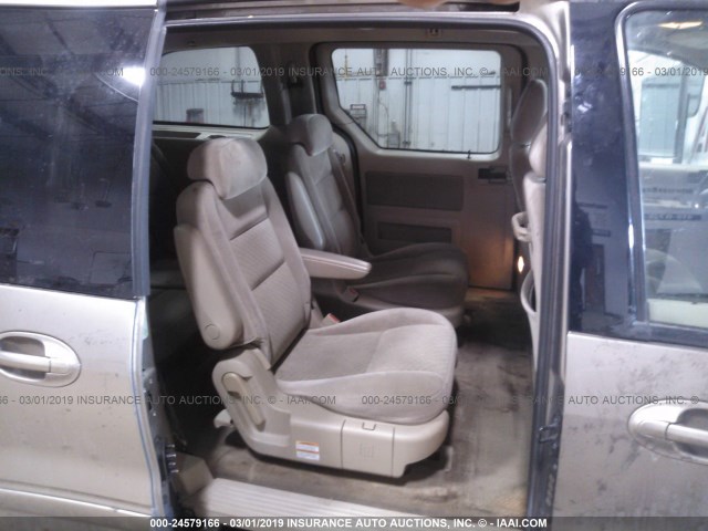 2FMZA52295BA38490 - 2005 FORD FREESTAR SEL Pewter photo 8