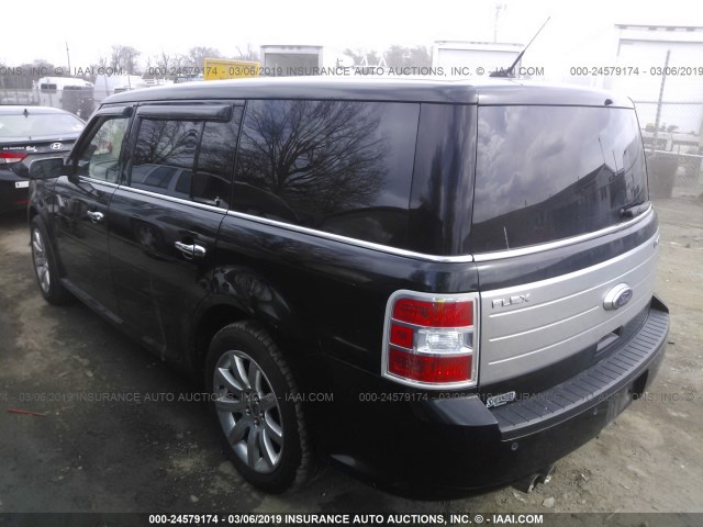 2FMDK53C79BA23040 - 2009 FORD FLEX LIMITED BLACK photo 3