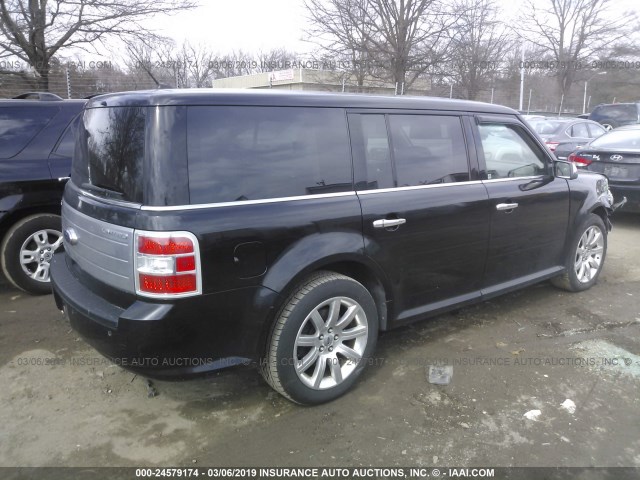 2FMDK53C79BA23040 - 2009 FORD FLEX LIMITED BLACK photo 4