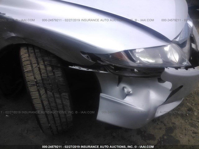 19XFA1F69BE043772 - 2011 HONDA CIVIC LX-S Gümüş foto 6