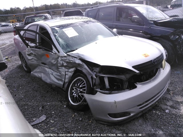 4T1BF30K84U072116 - 2004 TOYOTA CAMRY LE/XLE/SE SILVER photo 1