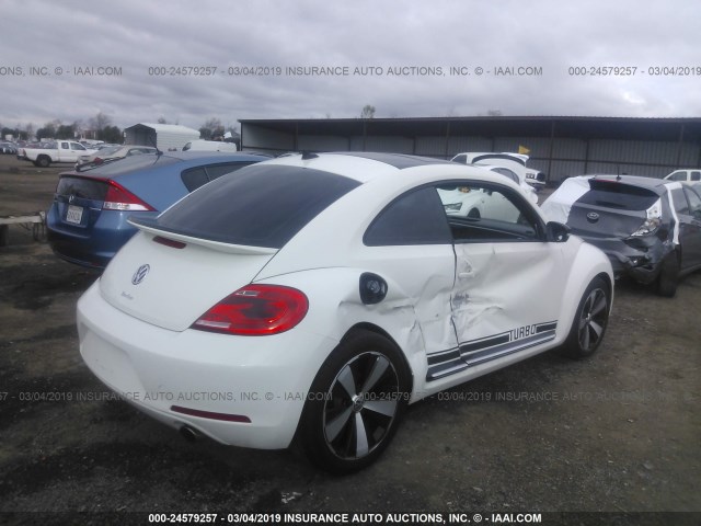 3VWVA7AT2CM629780 - 2012 VOLKSWAGEN BEETLE TURBO WHITE photo 6