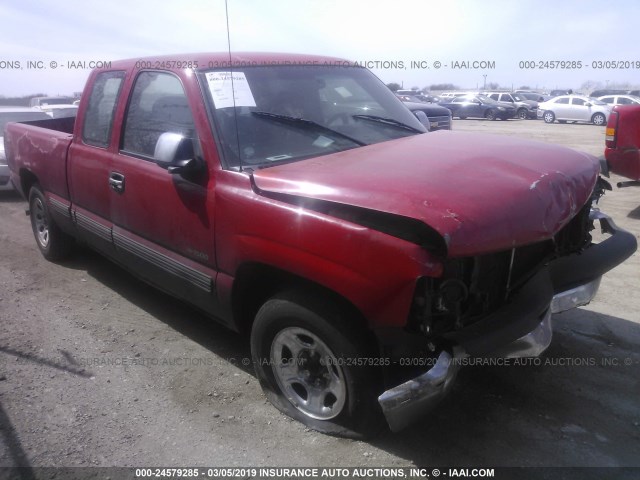 2GCEC19V911130298 - 2001 CHEVROLET SILVERADO C1500 RED photo 1