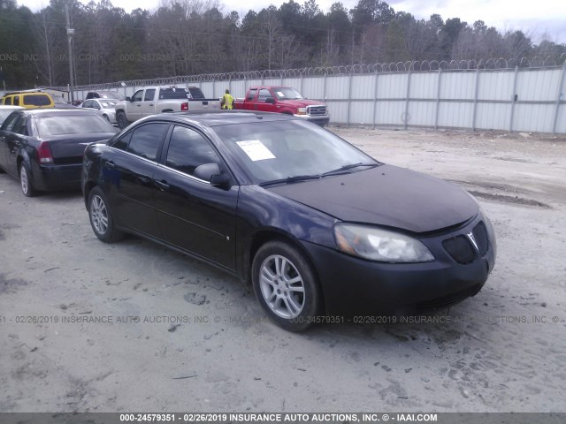 1G2ZG57B774255534 - 2007 PONTIAC G6 SE BLACK photo 1