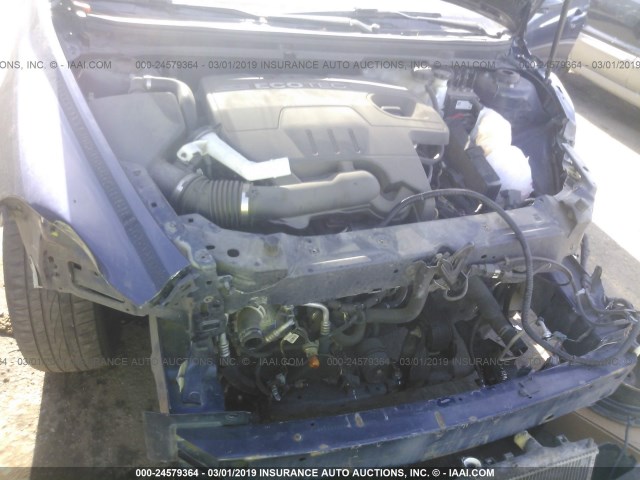 1G1ZC5EB9AF179913 - 2010 CHEVROLET MALIBU 1LT Dark Blue photo 10