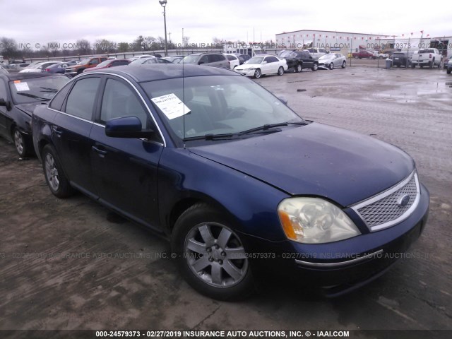 1FAFP24137G111668 - 2007 FORD FIVE HUNDRED SEL BLUE photo 1