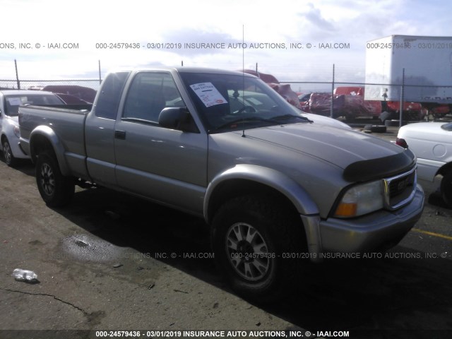 1GTCT19WX28198981 - 2002 GMC SONOMA BEIGE photo 1