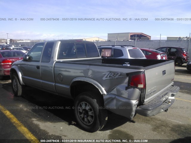 1GTCT19WX28198981 - 2002 GMC SONOMA BEIGE photo 3