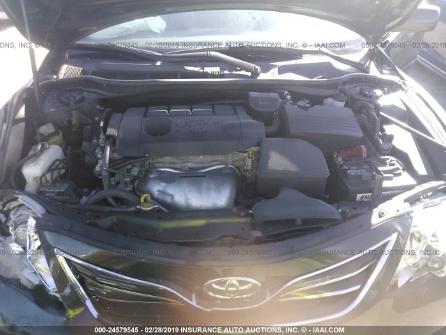 4T4BF3EK3BR127311 - 2011 TOYOTA CAMRY SE/LE/XLE 绿色 照片 10