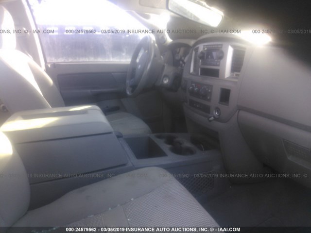 3D7KS28A58G192573 - 2008 DODGE RAM 2500 ST/SLT WHITE photo 5