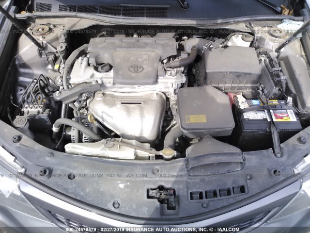 4T1BF1FK3EU325999 - 2014 TOYOTA CAMRY L/SE/LE/XLE 灰色 照片 10