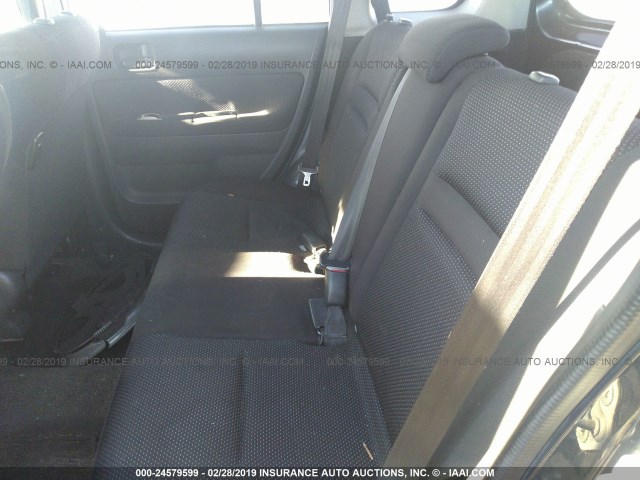 JTLKT324950192600 - 2005 TOYOTA SCION XB BLUE photo 8