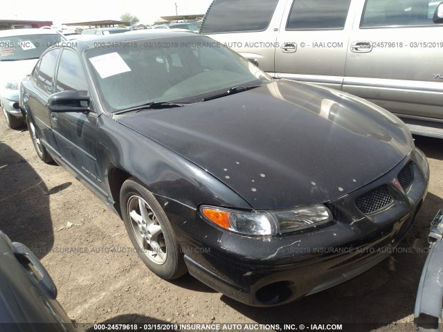 1G2WP52K41F164503 - 2001 PONTIAC GRAND PRIX GT BLACK photo 1