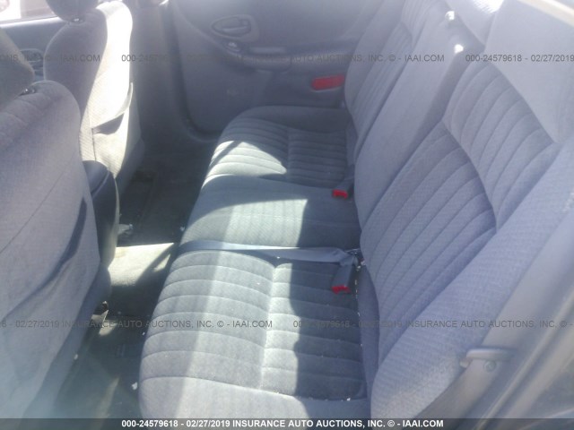 1G2WP52K41F164503 - 2001 PONTIAC GRAND PRIX GT BLACK photo 8