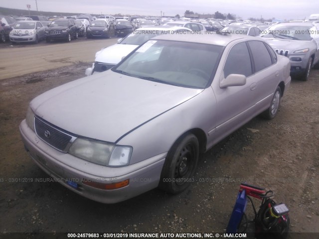 4T1BF12B2VU198376 - 1997 TOYOTA AVALON XL/XLS TAN photo 2