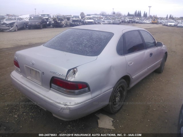 4T1BF12B2VU198376 - 1997 TOYOTA AVALON XL/XLS TAN photo 4