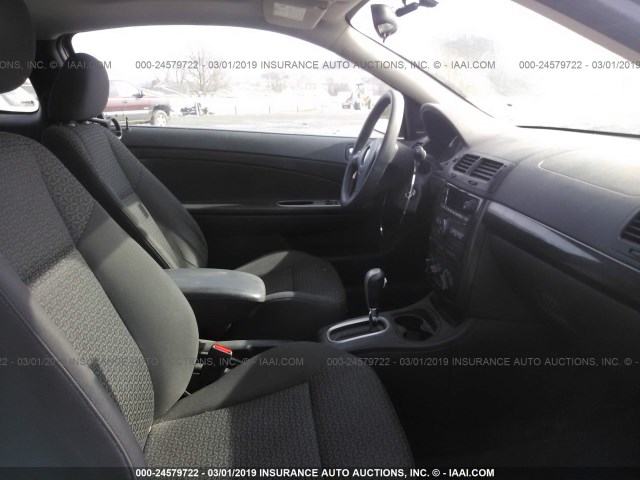 1G2AL15F977123722 - 2007 PONTIAC G5 RED photo 5
