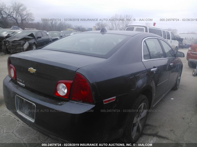 1G1ZC5EU1CF365630 - 2012 CHEVROLET MALIBU 1LT 灰色 照片 4
