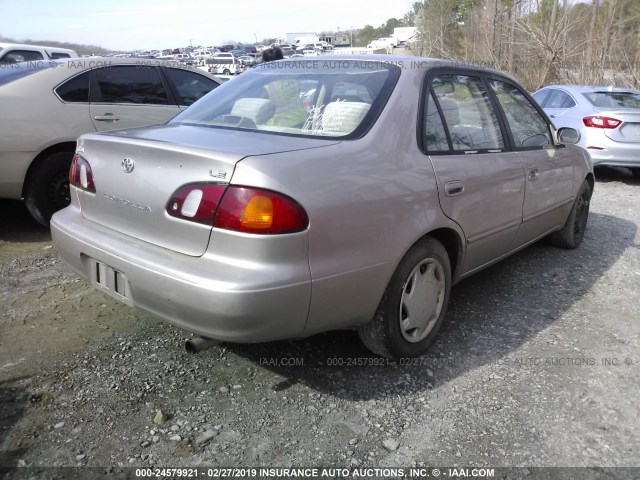 2T1BR18E2WC011259 - 1998 TOYOTA COROLLA VE/CE/LE 银色 照片 4
