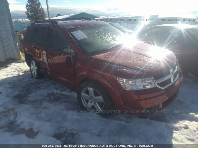 3D4GH57V79T143343 - 2009 DODGE JOURNEY SXT RED photo 1