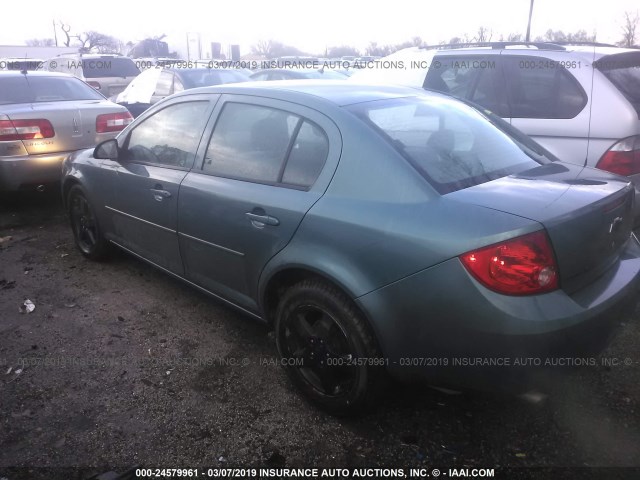 1G1AF5F5XA7233002 - 2010 CHEVROLET COBALT 2LT GREEN photo 3