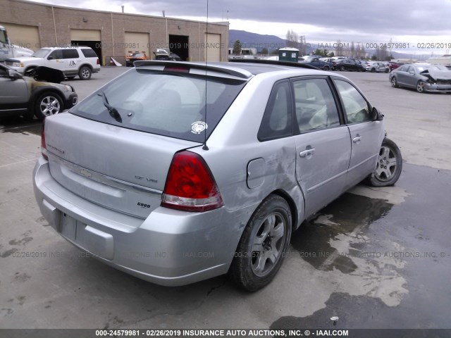 1G1ZU64805F134907 - 2005 CHEVROLET MALIBU MAXX LT SILVER photo 4