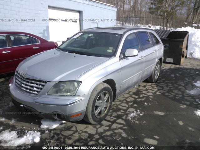 2A8GF68496R696369 - 2006 CHRYSLER PACIFICA TOURING SILVER photo 2