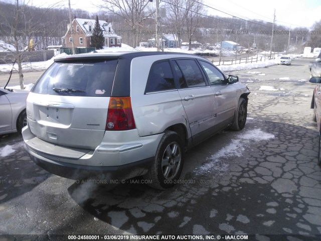 2A8GF68496R696369 - 2006 CHRYSLER PACIFICA TOURING SILVER photo 4