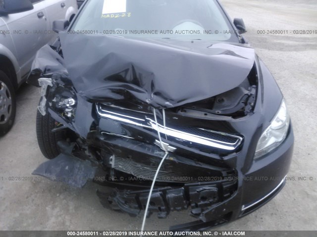 1G1ZG57B594264031 - 2009 CHEVROLET MALIBU LS BLACK photo 6