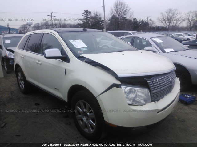 2LMDU88C38BJ19383 - 2008 LINCOLN MKX CREAM photo 1