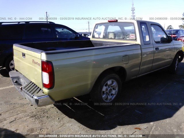 1N6DD26S0WC341400 - 1998 NISSAN FRONTIER KING CAB XE/KING CAB SE TAN photo 4