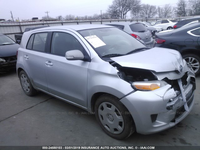 JTKKU10469J039262 - 2009 TOYOTA SCION XD SILVER photo 1