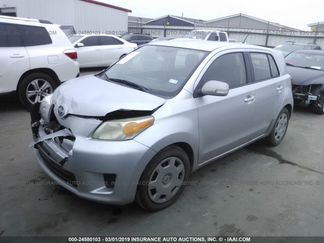 JTKKU10469J039262 - 2009 TOYOTA SCION XD SILVER photo 2