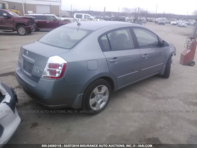 3N1AB61E07L651950 - 2007 NISSAN SENTRA 2.0/2.0S/2.0SL GRAY photo 4