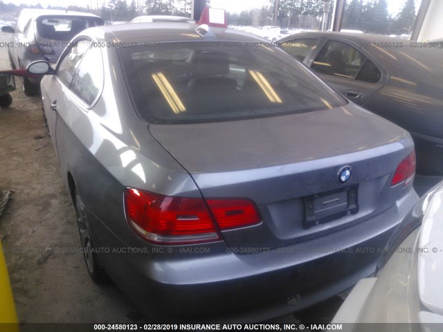 WBAWV53597P077657 - 2007 BMW 328 XI SULEV GRAY photo 3