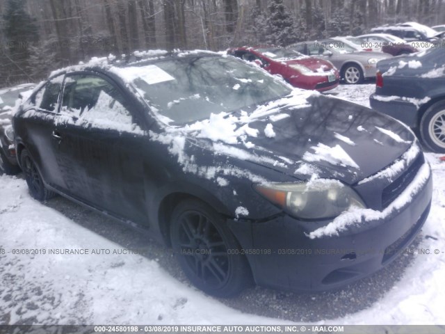 JTKDE177750042385 - 2005 TOYOTA SCION TC შავი ფოტო 1