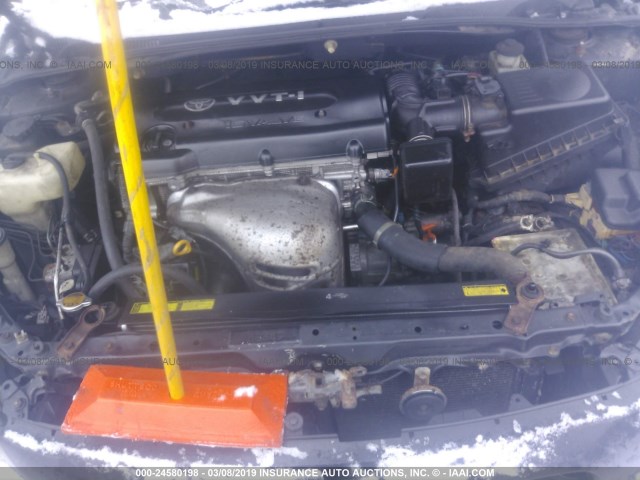 JTKDE177750042385 - 2005 TOYOTA SCION TC შავი ფოტო 10