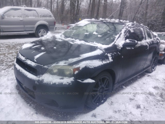 JTKDE177750042385 - 2005 TOYOTA SCION TC შავი ფოტო 2