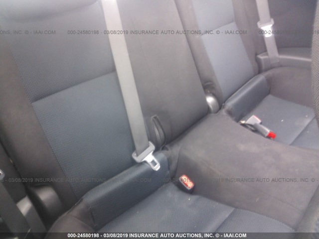 JTKDE177750042385 - 2005 TOYOTA SCION TC შავი ფოტო 8