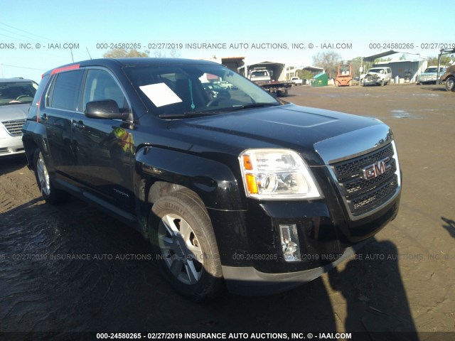 2GKALMEK4D6149557 - 2013 GMC TERRAIN SLE BLACK photo 1