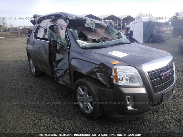 2CTFLCEW8A6266525 - 2010 GMC TERRAIN SLE GRAY photo 1