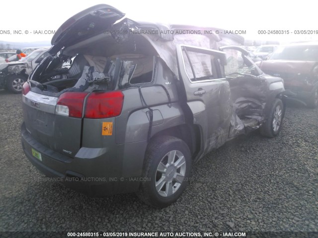 2CTFLCEW8A6266525 - 2010 GMC TERRAIN SLE GRAY photo 4