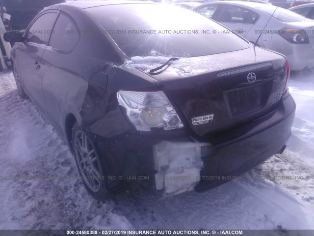 JTKDE177850044999 - 2005 TOYOTA SCION TC იასამნისფერი ფოტო 6