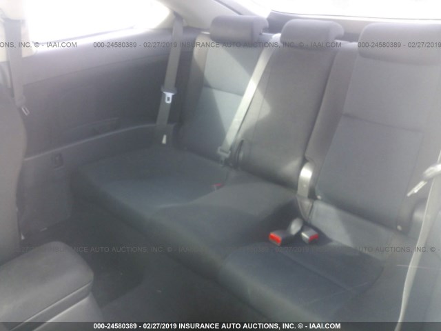 JTKDE177850044999 - 2005 TOYOTA SCION TC იასამნისფერი ფოტო 8