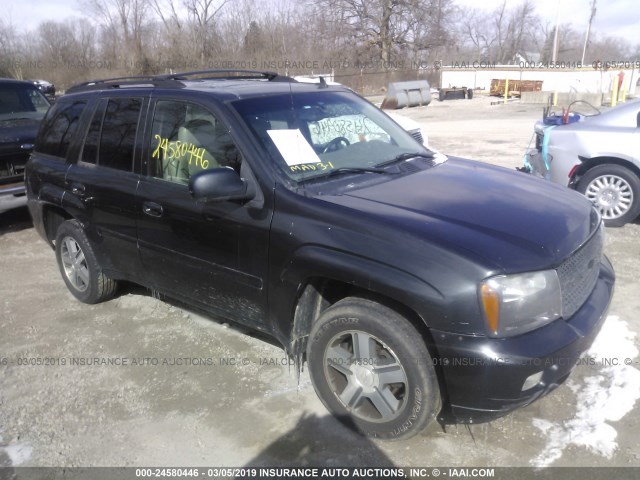 1GNDT13S162135312 - 2006 CHEVROLET TRAILBLAZER LS/LT BLACK photo 1